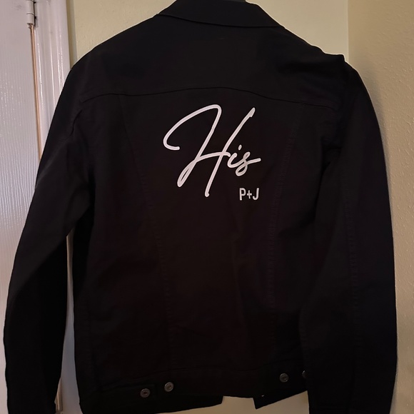 Custom Couple Matching Denim Jacket Set - Picture 4 of 4